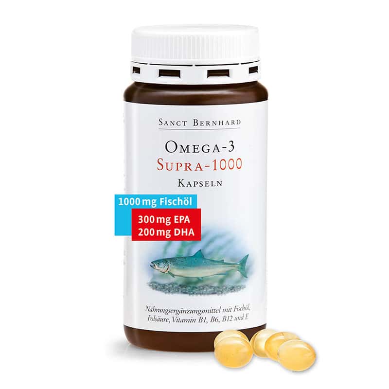 Sanct Bernhard Omega-3 Supra 1000mg kapszula - 120db