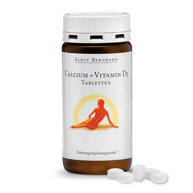 Sanct Bernhard Kalcium + D-vitamin tabletta - 150db