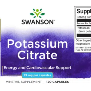 Swanson Kálium - Potassium kapszula - 120db - Image 2
