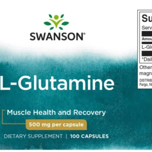 Swanson L-Glutamin kapszula - 100db - Image 2