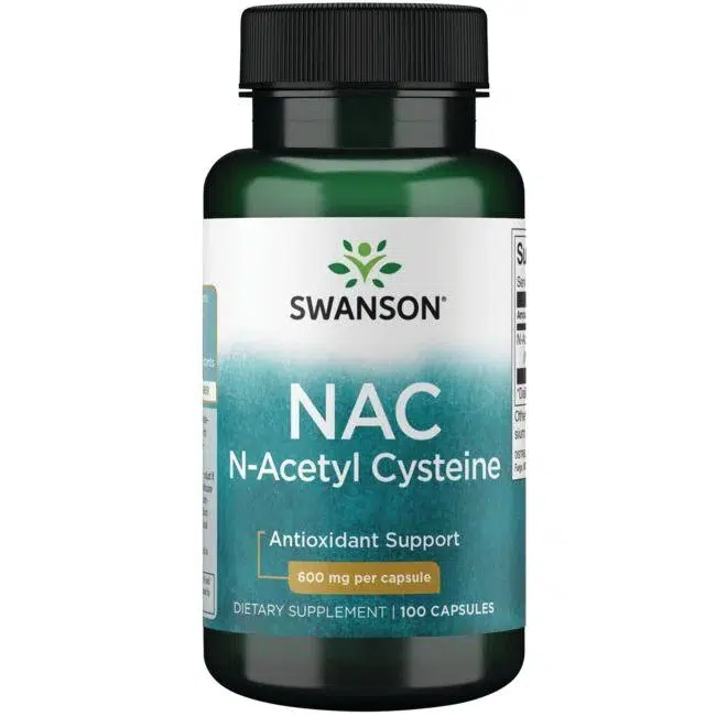 Swanson N-Acetil L-Cisztein (NAC) immunerősítő és nyákoldó kapszula - 100db
