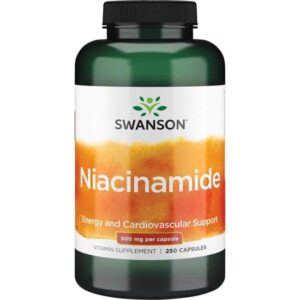 Swanson Niacinamid B3-vitamin tabletta - 250db