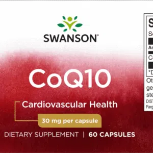 Swanson Q10 koenzim 30mg kapszula - 60db - Image 2