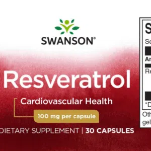 Swanson Resveratrol - Rezveratrol kapszula - 30db - Image 2