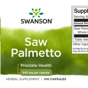 Swanson Saw Palmetto - Fűrészpálma kapszula - 100db - Image 2