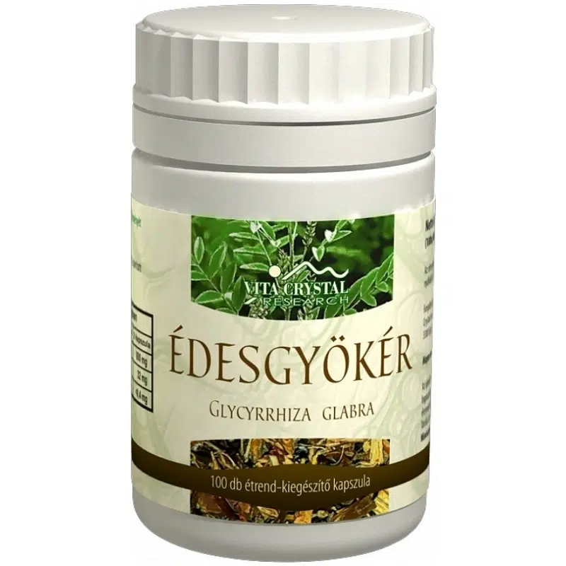 Vita Crystal Édesgyökér kapszula - 100db