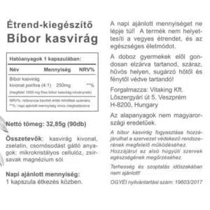 Vitaking Bíbor kasvirág - Echinacea kivonat kapszula - 90db - Image 2