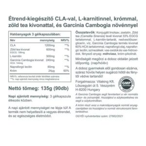 Vitaking Fat Burner gélkapszula - 90db - Image 2