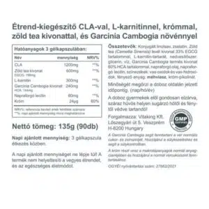 Vitaking Fat Burner gélkapszula - 90db - Image 2