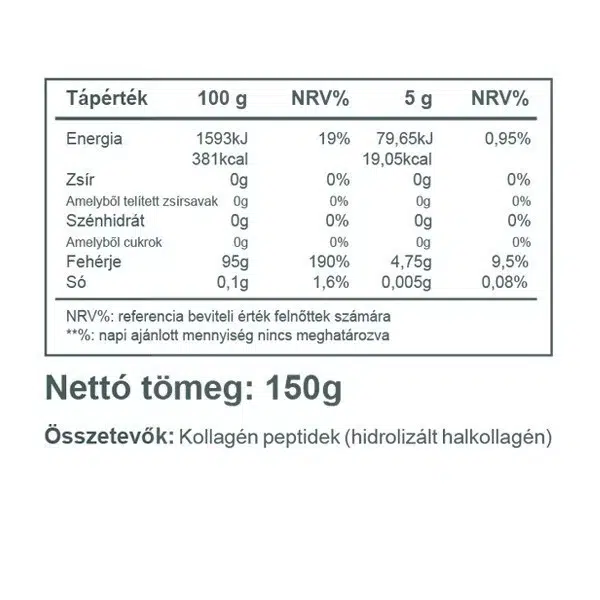 Vitaking Halkollagén por natúr - 150g - Image 2