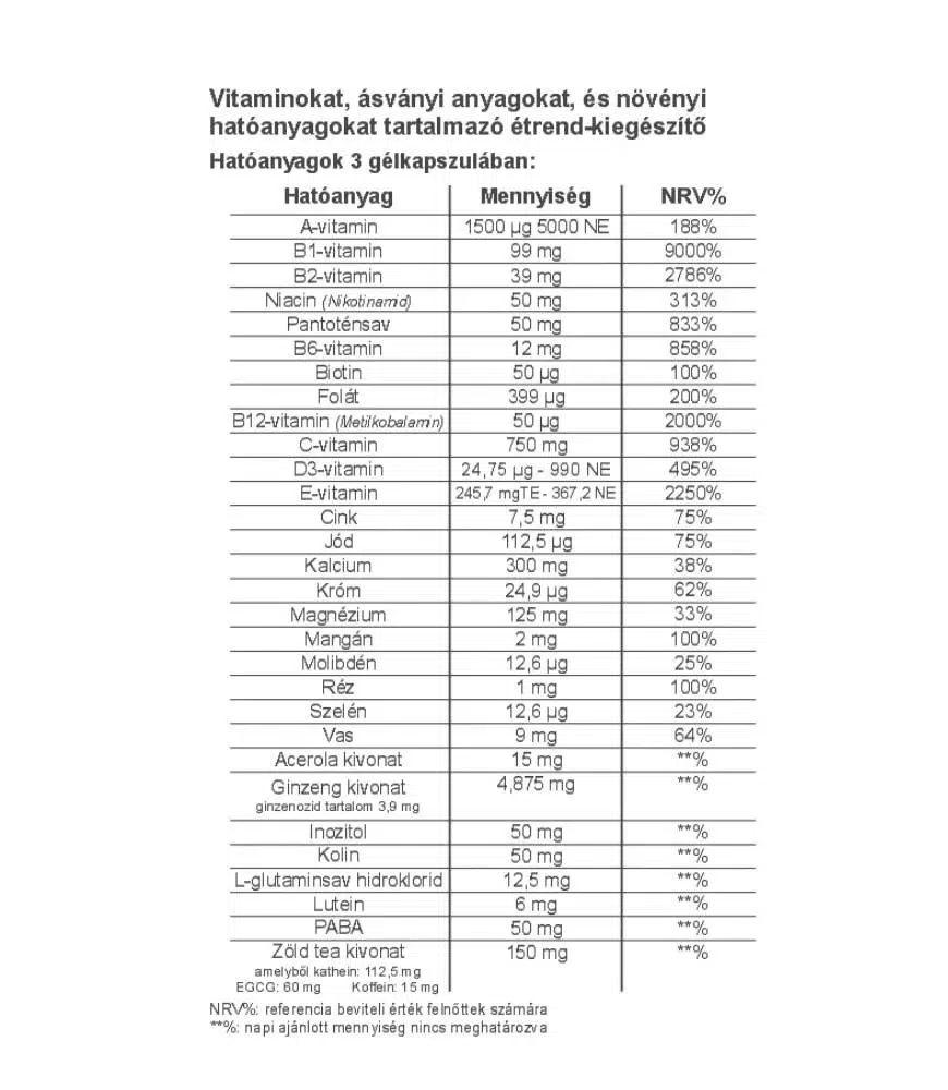 Vitaking Multi Liquid Plusz vitamincsomag - 30db - Image 2