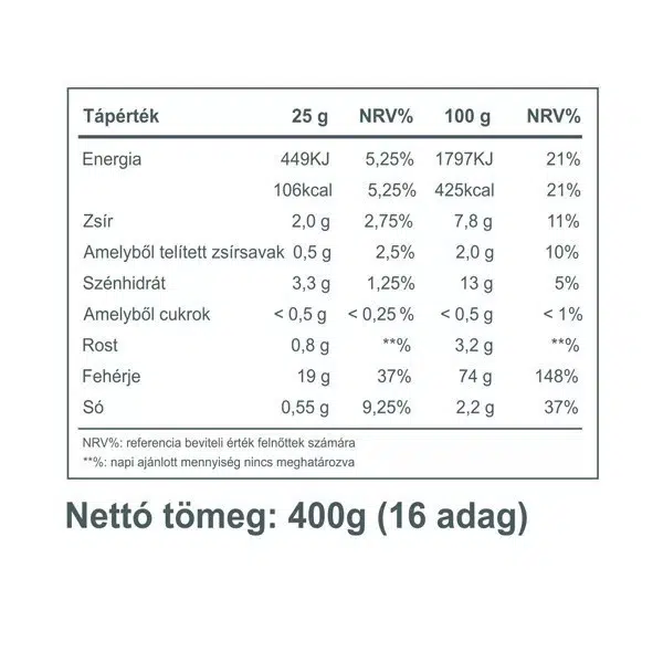 Vitaking Protein csoki-fahéj növényi fehérje italpor - 400g - Image 3