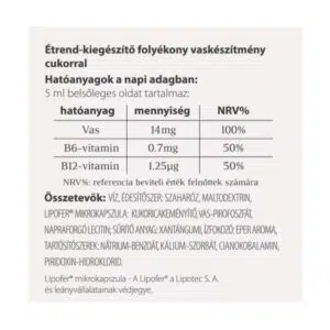 Vitaking VitaFer mikrokapszulázott vas készítmény - 120ml - Image 2