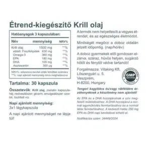Vitaking VitaKrill rákolaj 495mg gélkapszula - 30db - Image 3