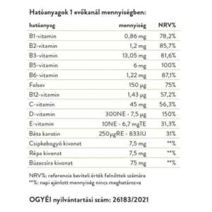 Vitaking Vitemix szirup - 200ml - Image 2