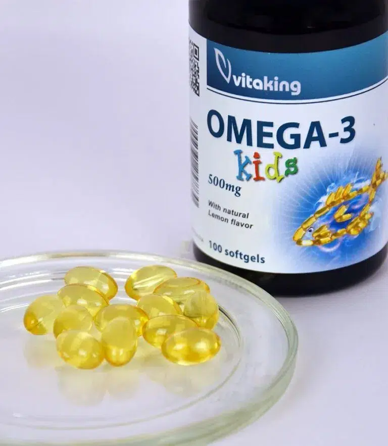 Vitaking Omega-3 Kids gélkapszula - 100 db