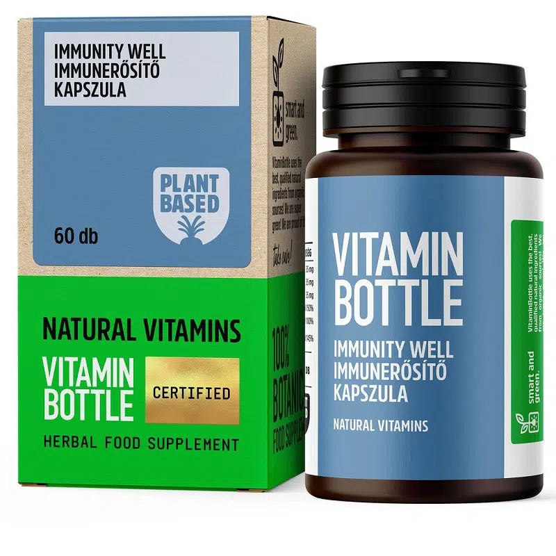 Vitamin Bottle Immunity Well immunerősítő kapszula - 60db
