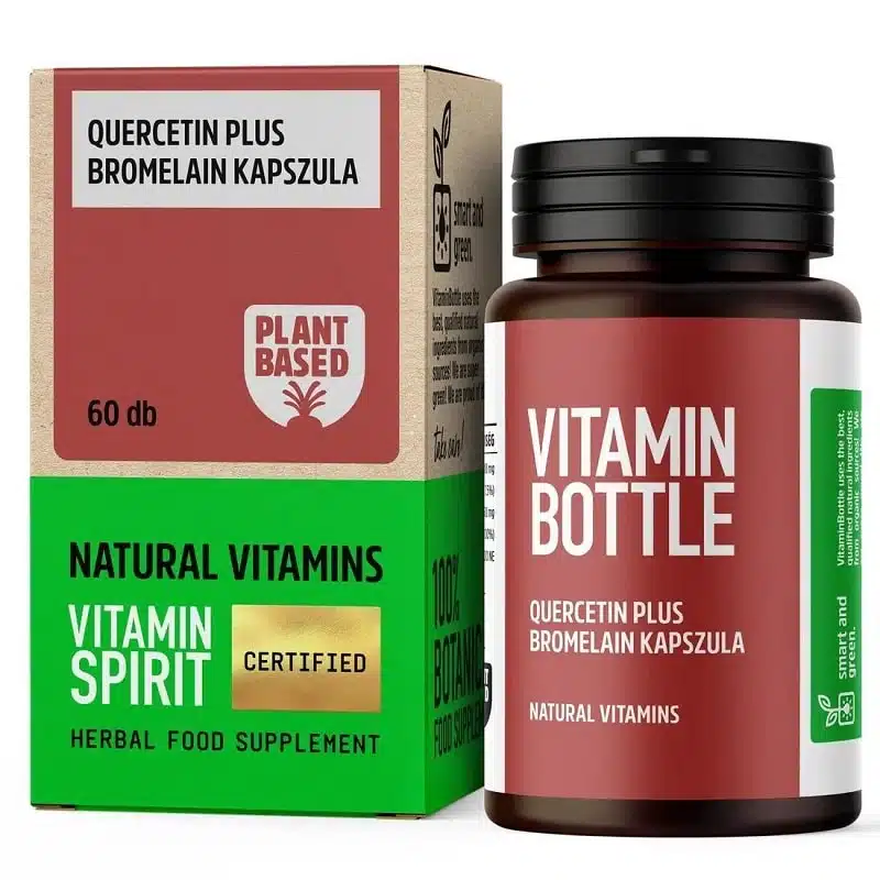 Vitamin Bottle Quercetin Plus Bromelain kapszula - 60db