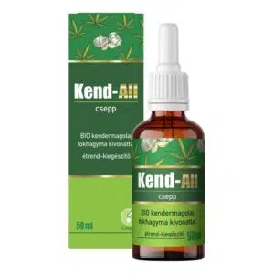Viva Natura - Green Blood Kend-All BIO kendermagolaj fokhagyma kivonattal csepp - 50ml