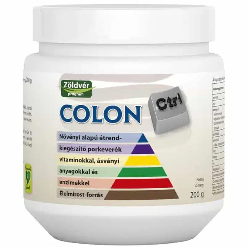 Viva Natura-Zöldvér Colon CTRL por - 200g