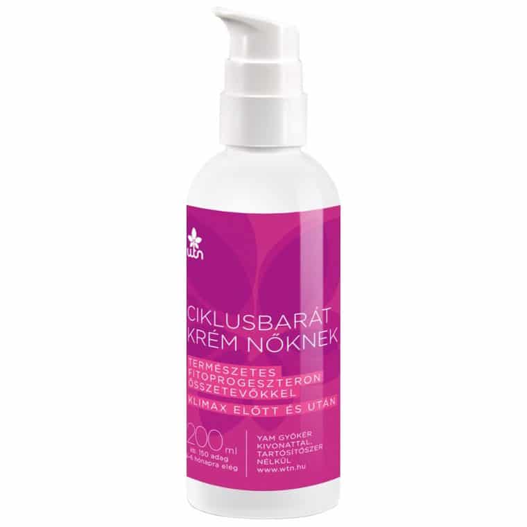 WTN ciklusbarát krém nőknek - 200ml