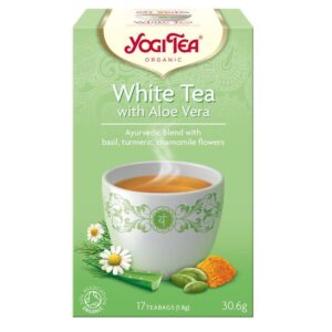 Yogi Bio Fehér tea aloe verával - 17 filter