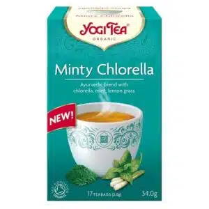 Yogi Bio Mentás tea chlorella algával - 17 filter