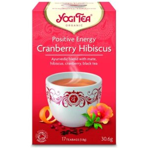Yogi Bio Pozitív energia bio tea áfonyával és hibiszkusszal - 17 filter