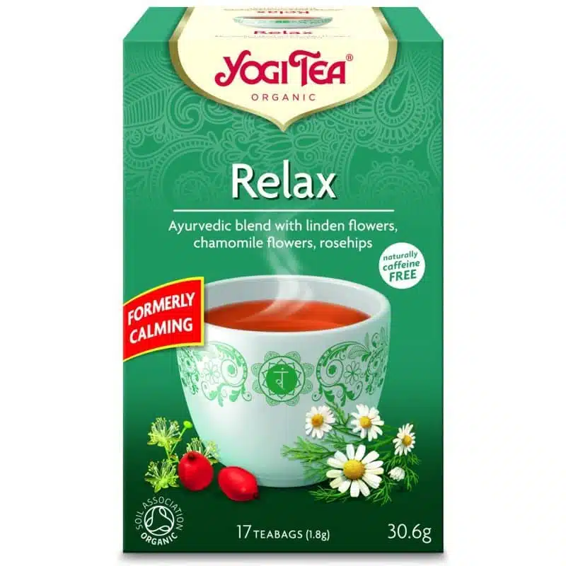 Yogi Bio Relax nyugtató tea - 17 filter