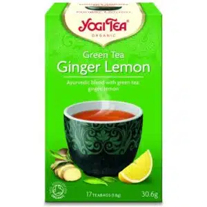 Yogi Bio zöld tea gyömbérrel, citrommal - 17 filter