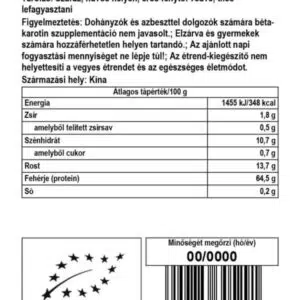 Biomenü Bio chlorella algapor - 125g - Image 2