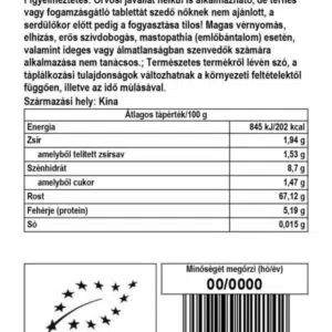 Biomenü Bio Szibériai Ginseng (ginzeng) por - 60g - Image 2