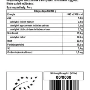 Biomenü Bio Macagyökér por - 250g - Image 2