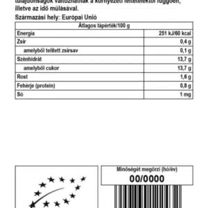 Biomenü Bio Mangó szárított - 125g - Image 2
