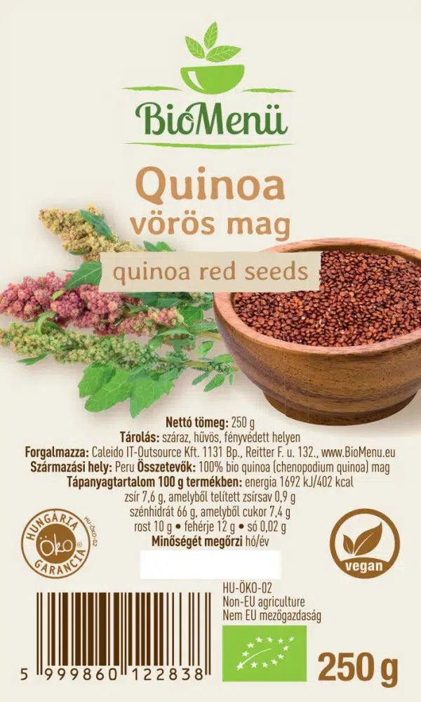 Biomenü Bio Quinoa vörös mag - 250g - Image 2