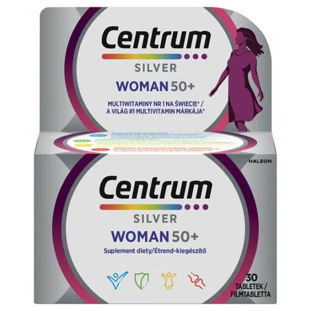 Centrum Nőknek 50+ A-Z filmtabletta - 30db