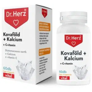 Dr. Herz Kovaföld + Kalcium + C-vitamin kapszula - 60db