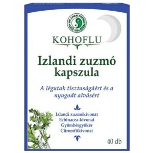 Dr. Chen Kohoflu izlandi zuzmó kapszula - 40db