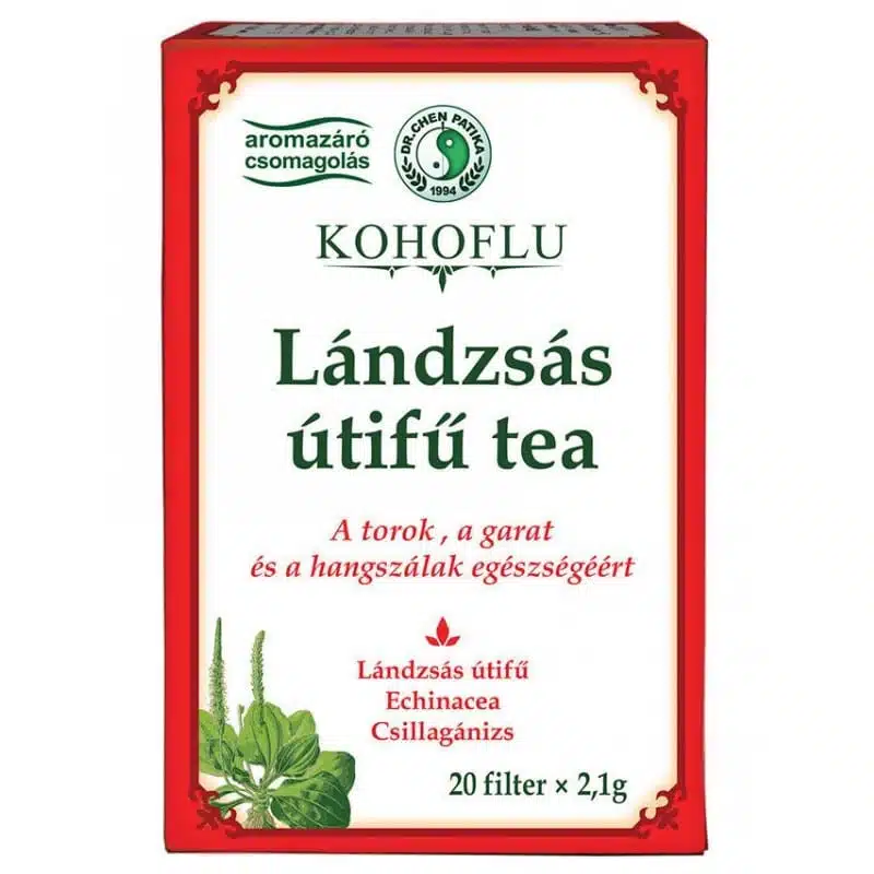 Dr. Chen Lándzsás útifű tea - 20 filter