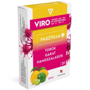 Fytofontana Pasztilla citrus ízű - 20db