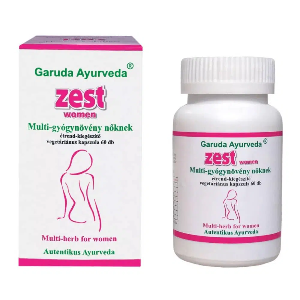 Garuda Ayurveda Zest Women vegetáriánus kapszula - 60db