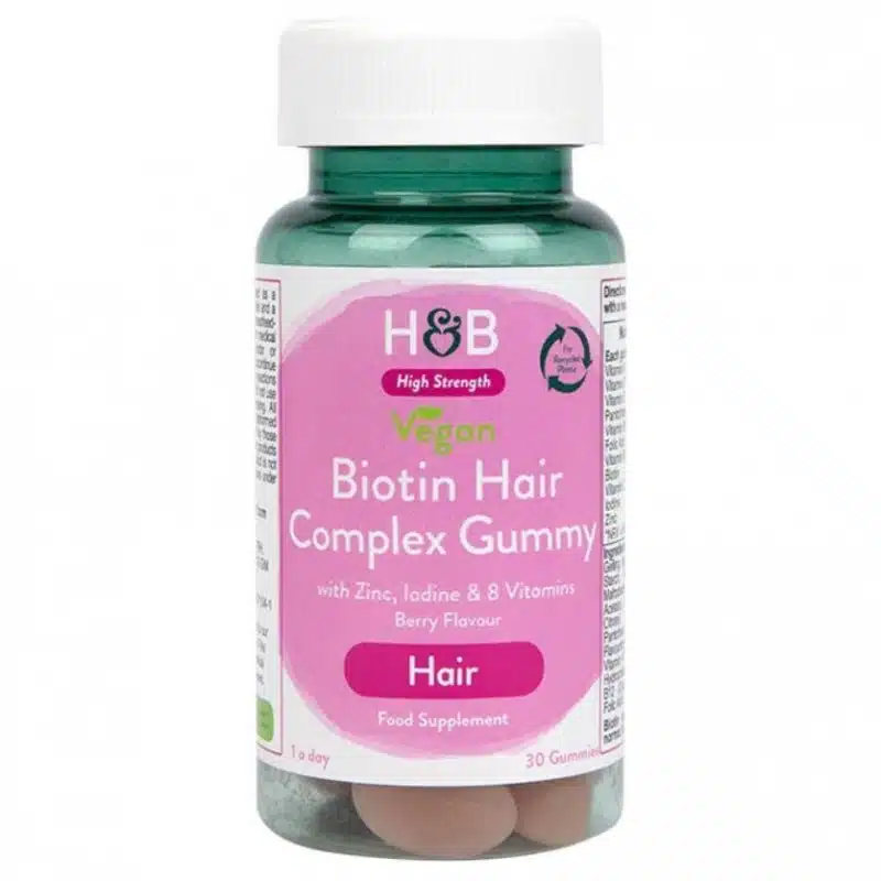 H&B Biotin-Haj komplex gumivitamin