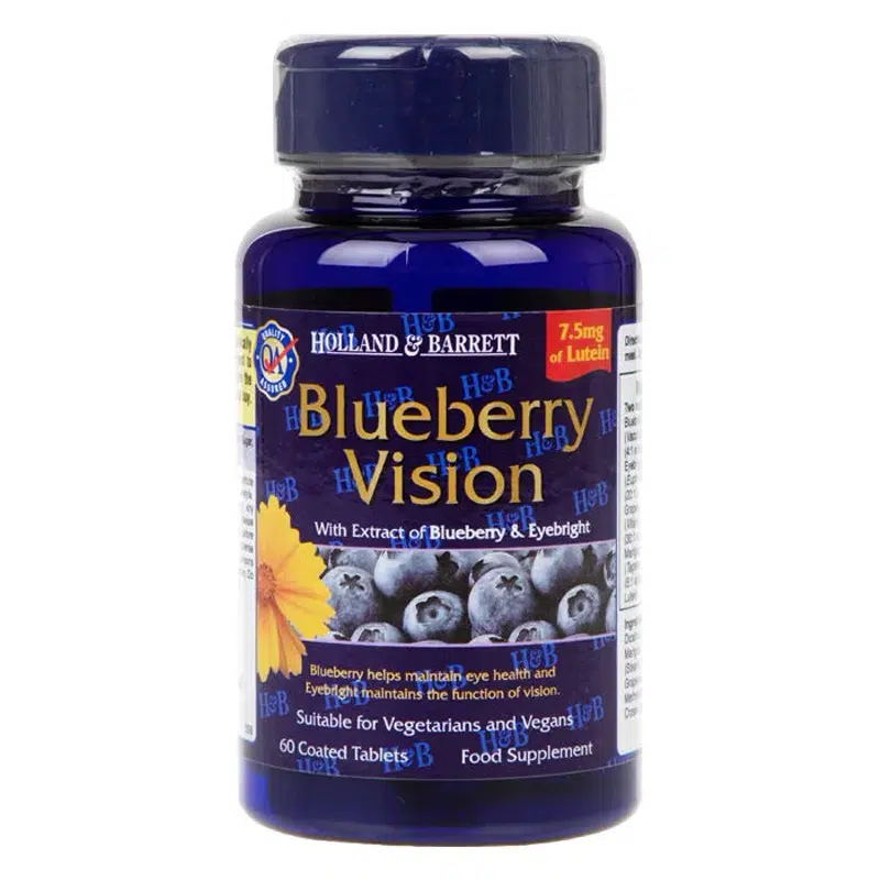 H&B Fekete Áfonya&Lutein tabletta - 60db