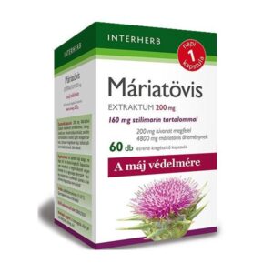 Interherb Napi 1 Máriatövis extraktum 200mg kapszula - 60db