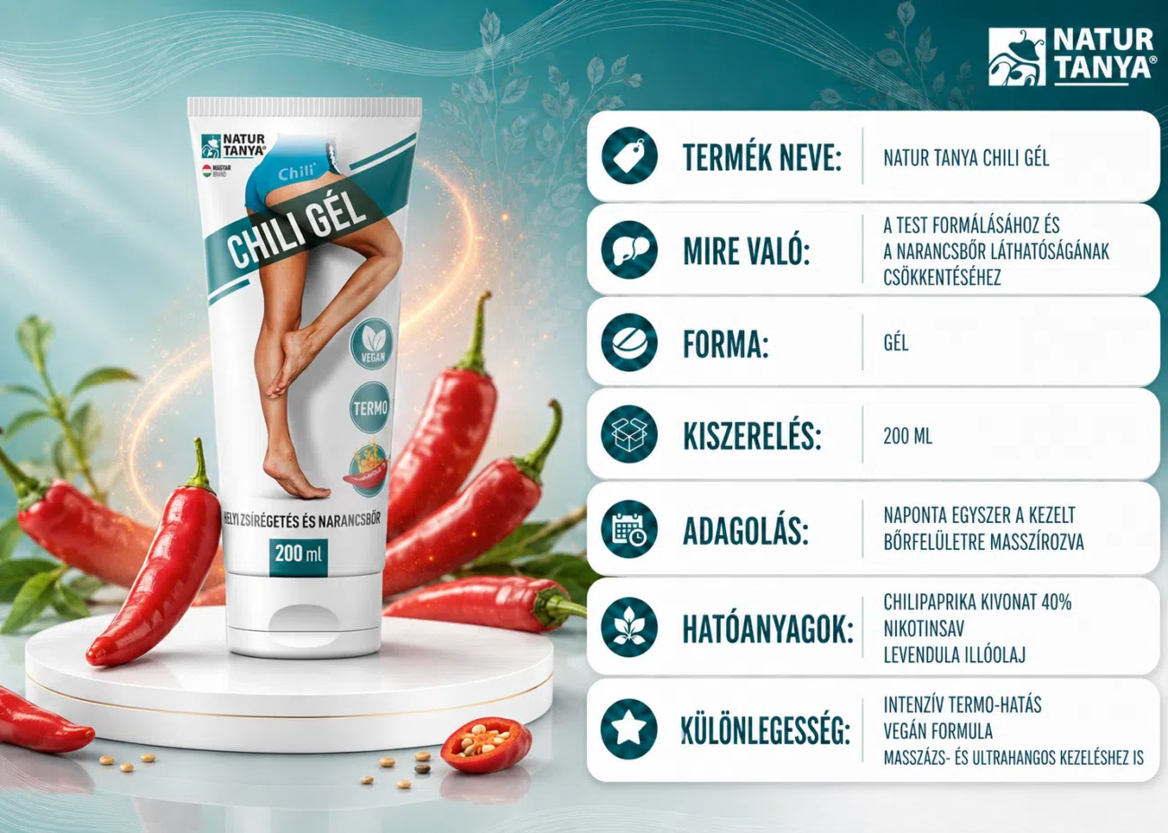 Natur Tanya Chili gél