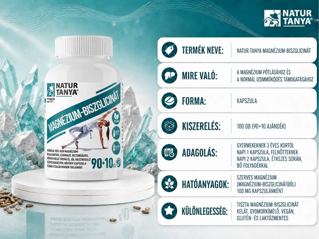 Magnézium-Biszglicinát kapszula