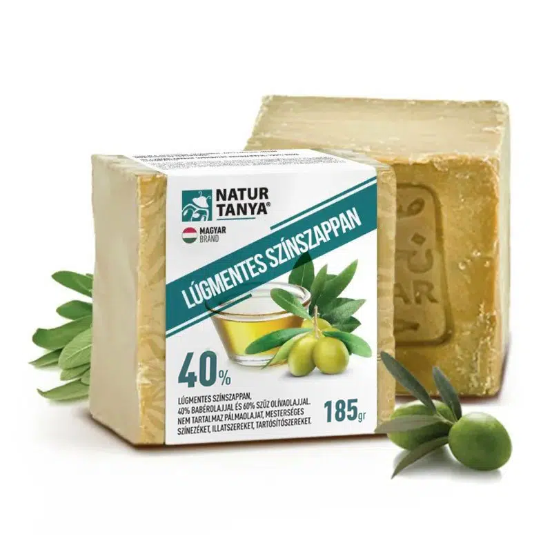 Natur Tanya - Najel 40%-os bio babérfaolaj tartalmú, szíriai színszappan - 200g