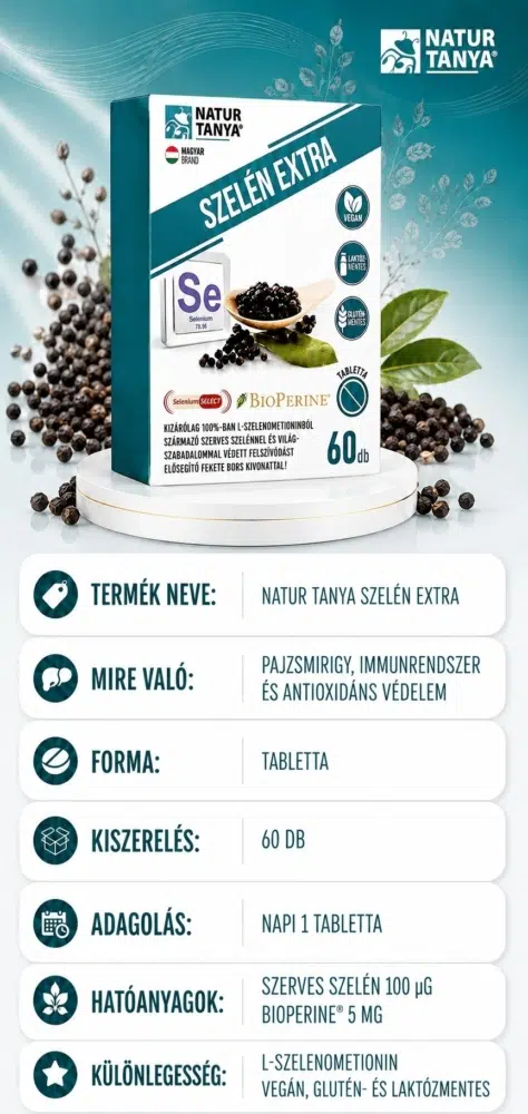 Natur Tanya Szelén Extra tabletta