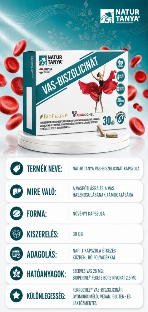 Natur Tanya Vas-biszglicinát kapszula