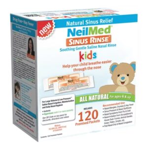 NeilMed Sinus Rinse utántöltő tasakok gyerek orrmosó szetthez - 120db